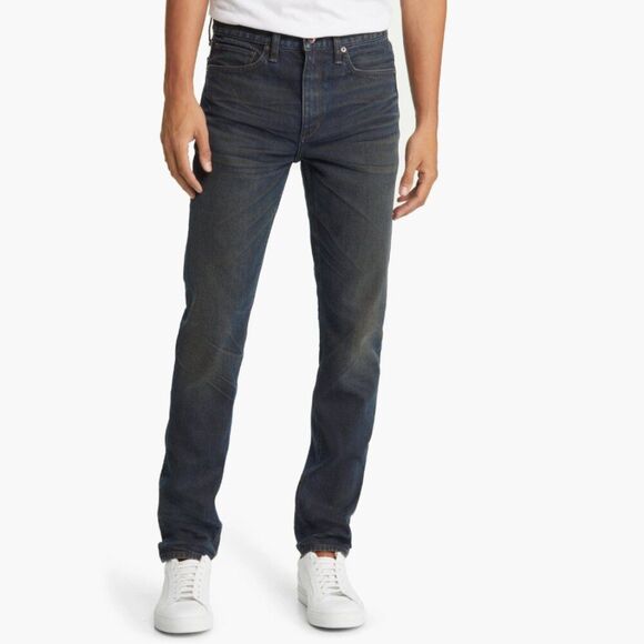 NWOT Rag & Bone Fit 2 Slim Fit Jeans in Gage | Size 36 x 32 - Picture 1 of 15
